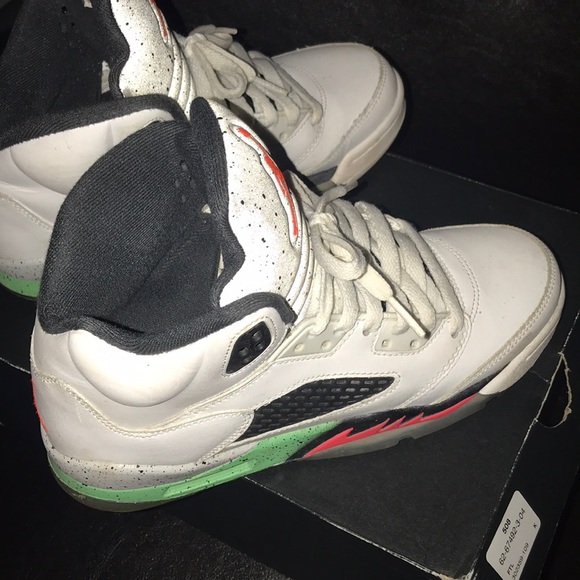 air jordan 5 poison green